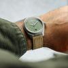 [ZULUDIVER] Zulu Diver Cloyd Canvas Watch Band 100% Cotton - Quick Release Spring Bars - Stainless Steel Buckle - Vintage Military Style - Desert Sand