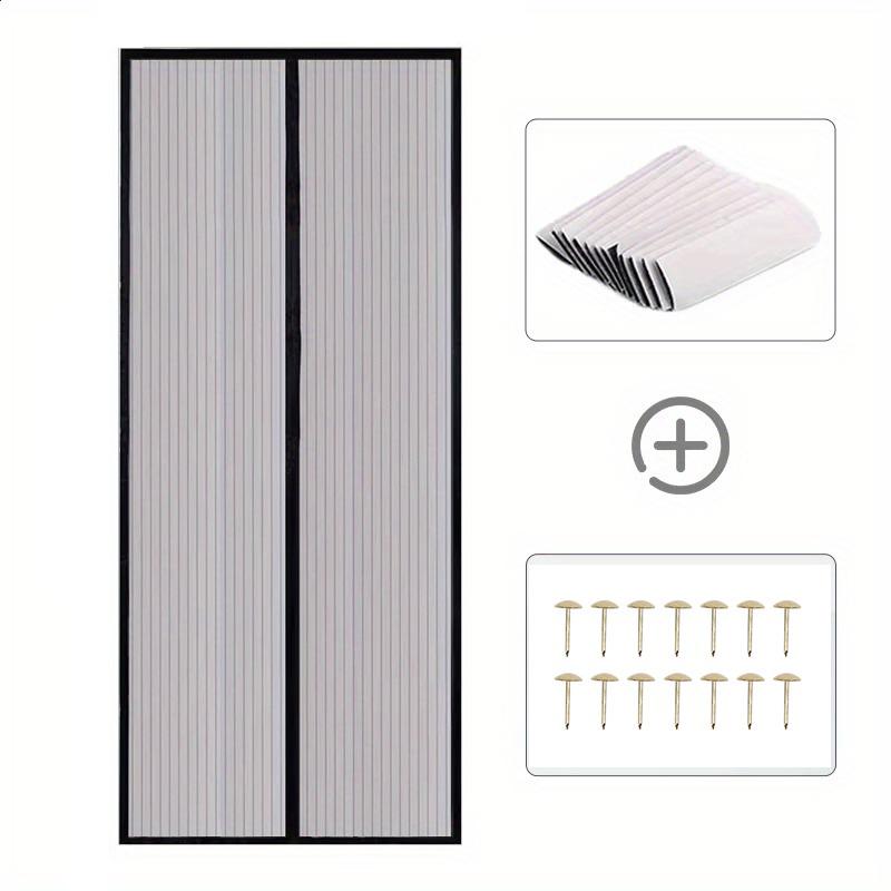 No Punching Magnetic Screen Door Curtain Anti Mosquito Insect Fly Bug Automatic Closing Household Ventilation Door Curtain NEW