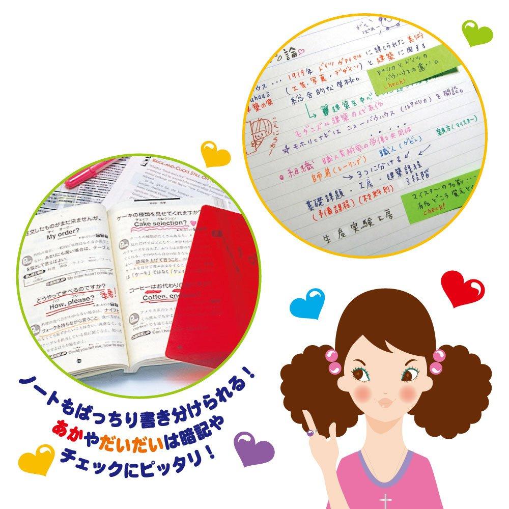 Sakura Craypas Ball Sign Ballpoint 10 pens PGB#19-10P Water-based Pen, Red,
