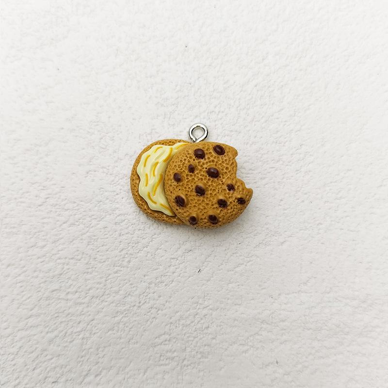 6pcs New Cute Cartoon Bear Simulation Food Flat Back Resin Cabochons Scrapbook Diy Wedding Hairpin Accessories Craft