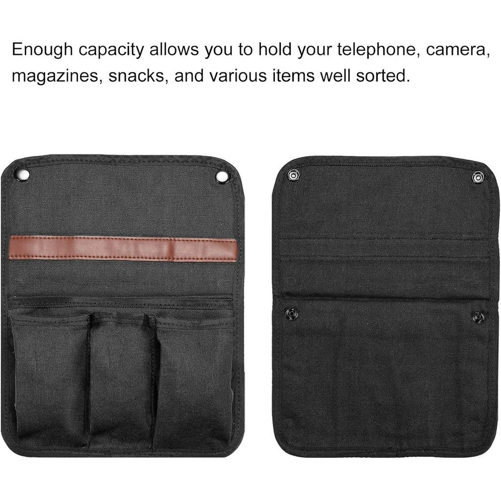 Outdoor Camping Chair Armrest Storage Bag – Portable Side Hanging Organizer Pouch for Beach, Fishing, Hiking, and Travel Chairs