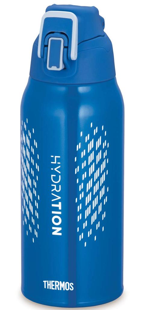 Thermos Vacuum Insulated Sports Bottle, 0.8L, Blue Silver, Keeps Drinks Cold Only, FHT-801F BLSL