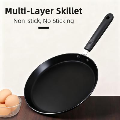 COOKER KING Non-Stick Crêpepanna Induktion Gasspis Elektrisk Tawa Crêpe Pannkaka Kastrull Köksredskap Metall Stekpannor