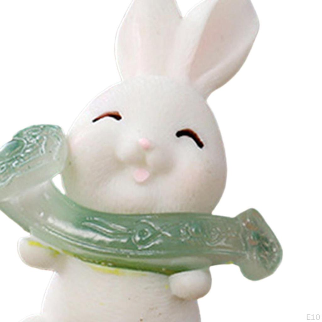 Ornament Statue Decoration Art Accessories Tradition Photo Props Handcraft Adorable Resin Figurines
