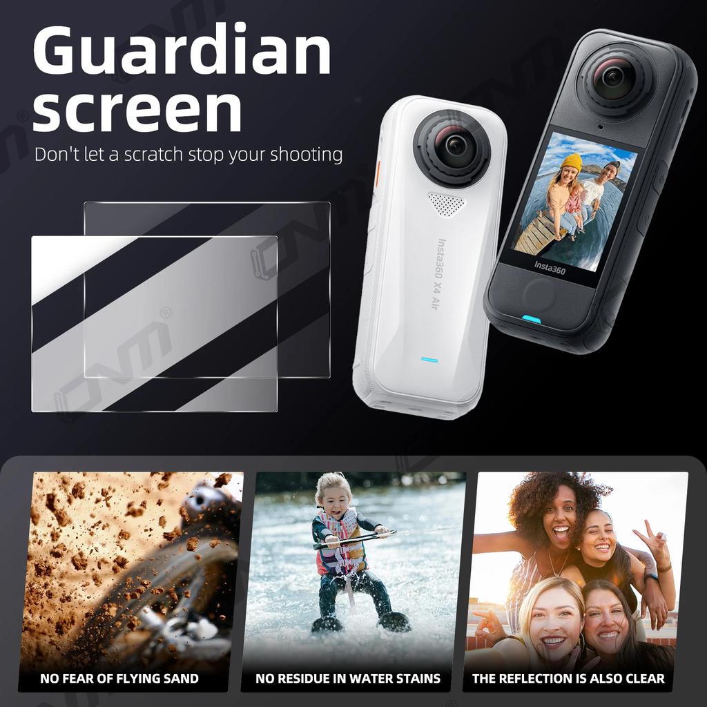 Tempered Glass for Insta360 X4 Air Screen Protector Glass 9H Premium HD Anti-scratch Film Insta 360 X4 Air Camera Accessories