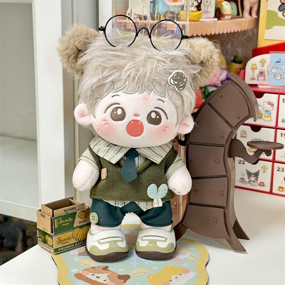 20cm Cos Gift Doll Princess Dress Cute Bunny Doll Cap Headdress Fashion Cotton Doll Clothes