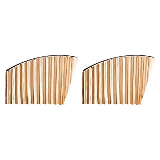 

2 шт. автомобильный солнцезащитный козырек, износостойкий складной солнцезащитный солнцезащитный козырек с магнитной дорожкой, автоматический солнцезащитный козырек A золотистый