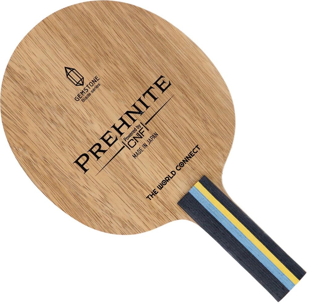 

The World Connect (TWC) Table Tennis Racket, Offensive Shakehand Racket, Prehnite Straight (ST), Made in Japan, BV006ST