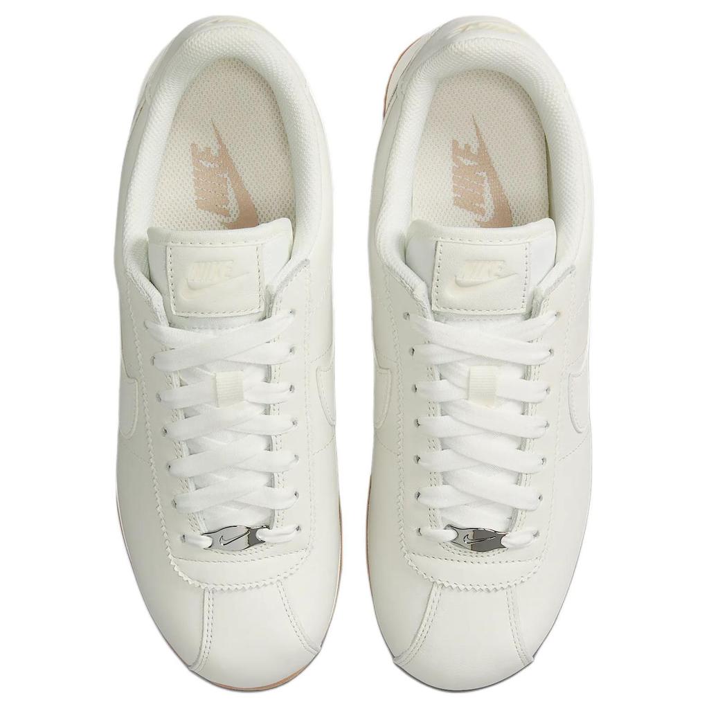 Nye Nike Cortez SE Sklisikre Slitesterke Lav Topp Fritids Løpesko Dame Beige HV6936-133