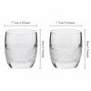 Multiple Styles Premium Whiskey Glass Relief Cocktail Glass Transparent Drinking Glasses Transparent Cognac Glass Cold Drink Cup