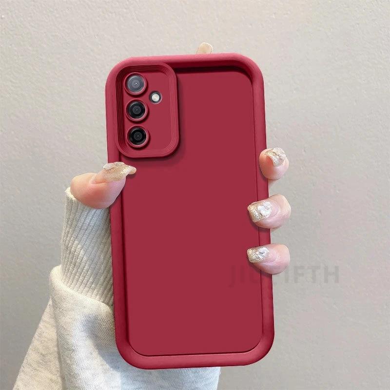 For Samsung Galaxy A56 case F16 A26 A36 M16 A16 5G phone cases protection shockproof matte skin feel back cover coque carcase