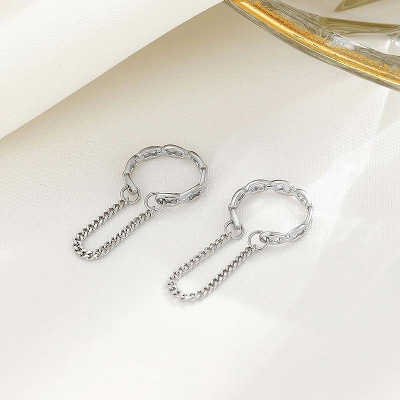 Fashionable Punk Hollow Out Long Tassel Ear Bone Clip For Men And Women Creative And Cool Daily Minimalist Style Jewelry Gift