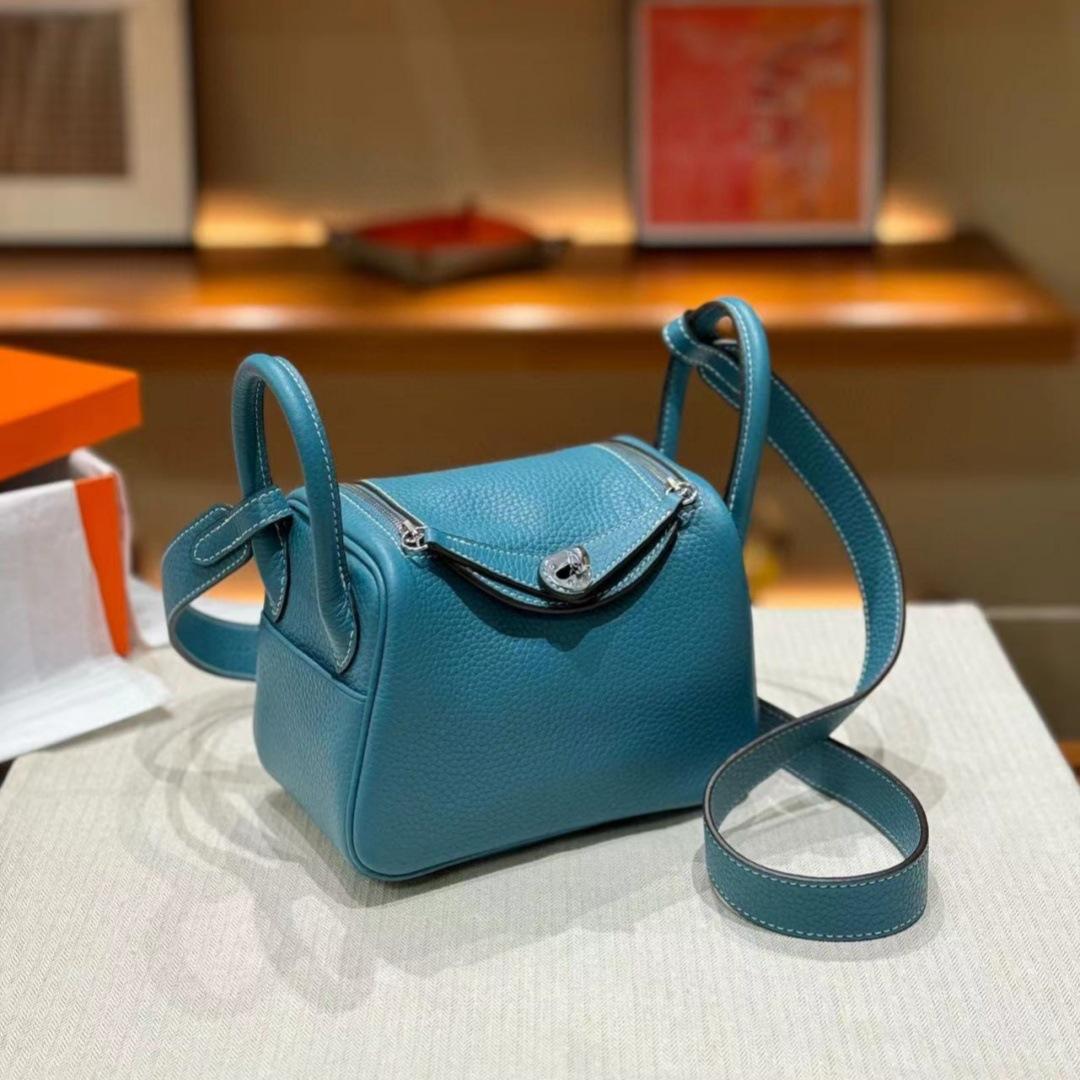 

Сумка женская класса люкс из коровьей кожи высшего слоя TC, новый стиль, одно отделение, ретро-сумка доктора, сумка с деревянной ручкой, 100 стилей, женская сумка 19cm синий