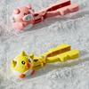 Schneewerkzeuge Frosch Schneeballklemme Spielzeug Ferkel Küken Schneeballmacher Schneeform Kinderspielzeug