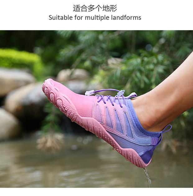 

Взуття для плавання на відкритому повітрі, взуття для ходьби по струмку, взуття для броду, чоловіче та жіноче взуття для дайвінгу, пляжне взуття для снорклінгу, взуття з п ятьма пальцями для велоспорту та альпінізму 42