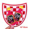 DIY-Aufnäher Niederlande Oeteldonk-Emblem Gestickte Aufnäher für Kleidung Niederländischer Karnevals-Aufnäher Aufbügel-Aufnäher für Kleidung