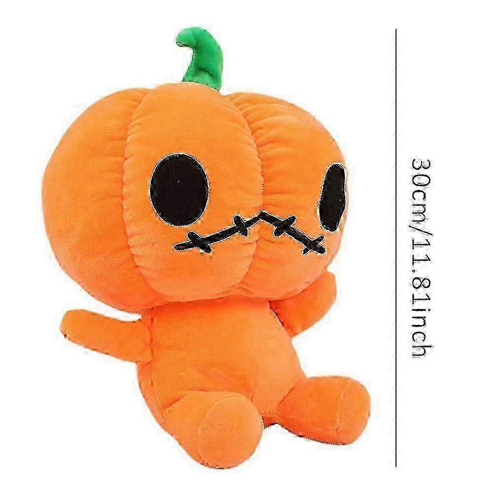 30cm Cute Pumpkin Plush Toys Stuffed Doll Halloween Party Sofa Home Decoration Ornaments Kids Gift