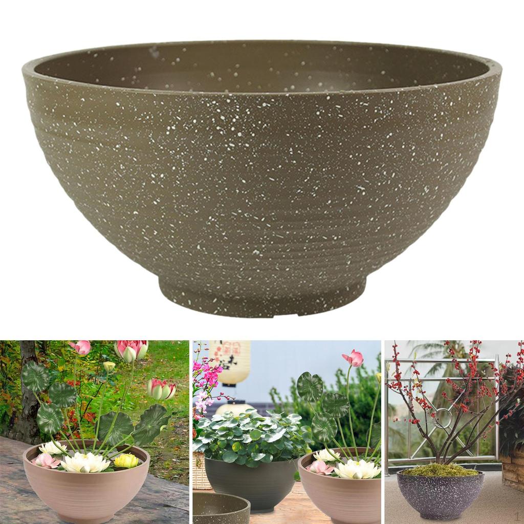 Jardinieră Bonsai Plutitoare pentru Utilizare Hidroponică, Bol de Grădină Ghiveci pentru Plante de Apă