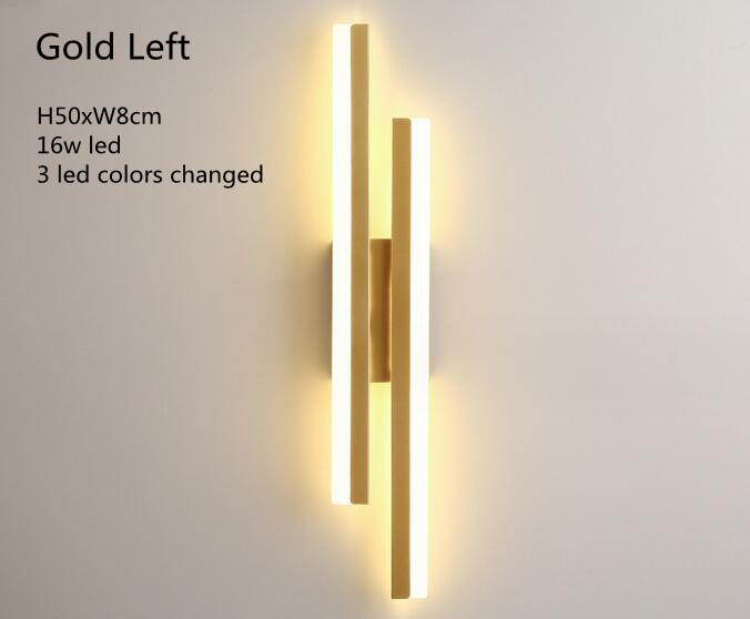LED Bedroom Wall Lamp Wall Sconces Copper Line Pipe Acrylic Lampshade Indoor Lighting for Living Room Corridor Light Fixture