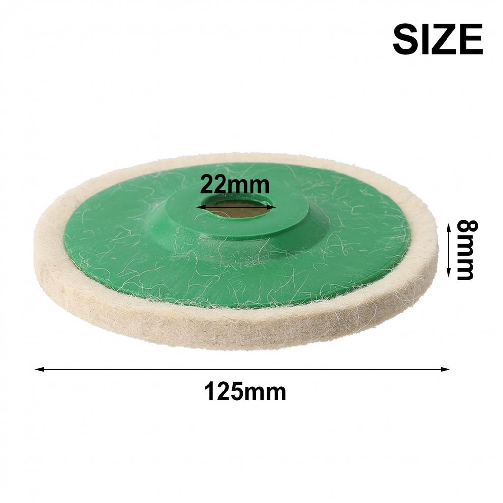 Polishing Pad Polishing Pad Tool Wool Felt Disc 1Pcs