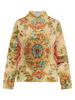Retro Print Women's Sweater - European & American Style (2026)