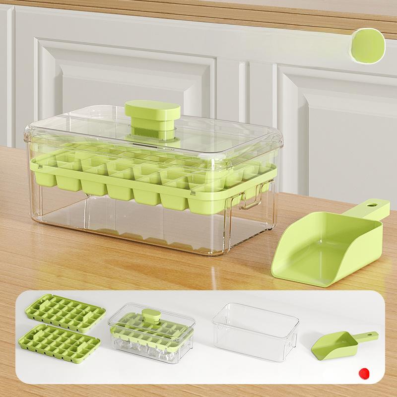 Ice Mold Ice Mold Ice Mold Ice Ball Box Silicone Food Ice Storage Grid Large Grinding Tool