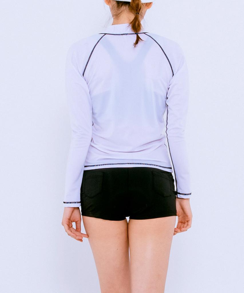 Dangun Women'S Basic Short Rash Pants Board Shorts 3 Colors