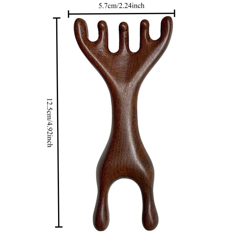 

Wooden Massage Wood Massager Comb Scalp Head Oil Scalp Hair Comb Massage Scraping Gua Sha Neck Face Lifting Hair Care Relaxing