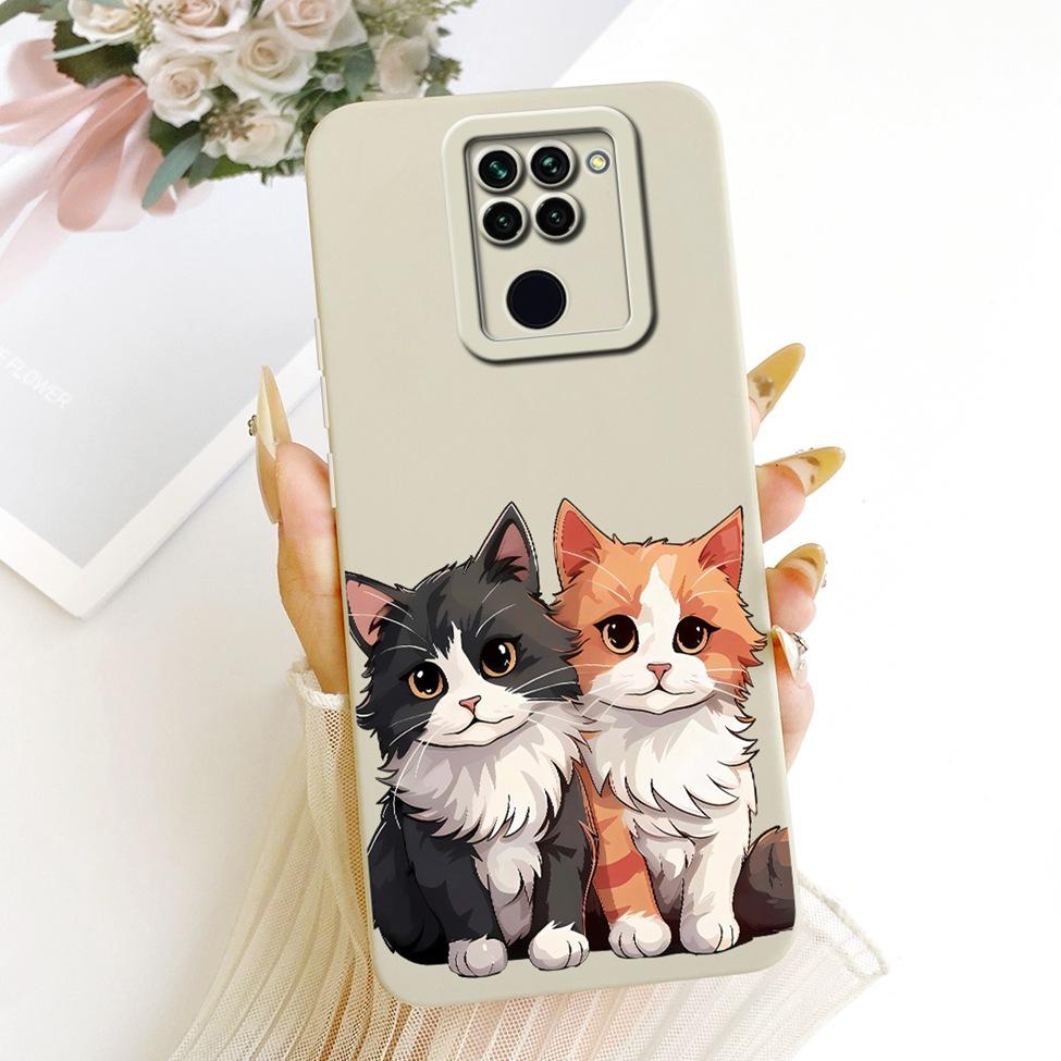 Casing For Redmi Note 9 4G Case Cover Fashion Cartoon Cute Funny Painted Silicone Case M2003J15SC M2003J15SG M2003J15SS