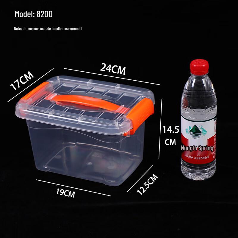 Lijia Fitment Stackable Refrigerator Storage Boxes with Handles