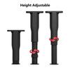4 Pack Adjustable Bed Support Legs 5.9-11 Inch Height Sturdy Bed Frame Support Feet For King Queen Size Beds Easy To Install No Power Required