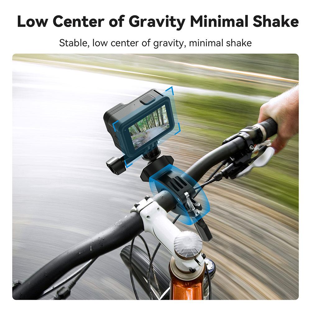 Camera Clamp Mount with 1/4 Screw Super Clamp 360 Degree Ballhead Boat Vehicle Tree Tube Extension for GoPro Action 4