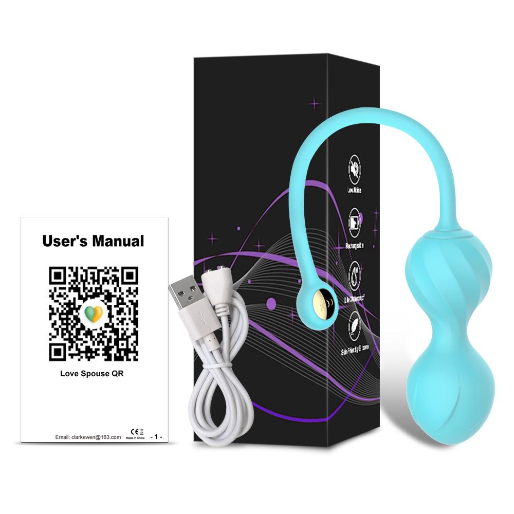 Wireless APP Remote Control Vibrators for Women Clitoris Nipple Stimulator Bluetooths Kegel Ball Sex Toy Female for Adult Couple