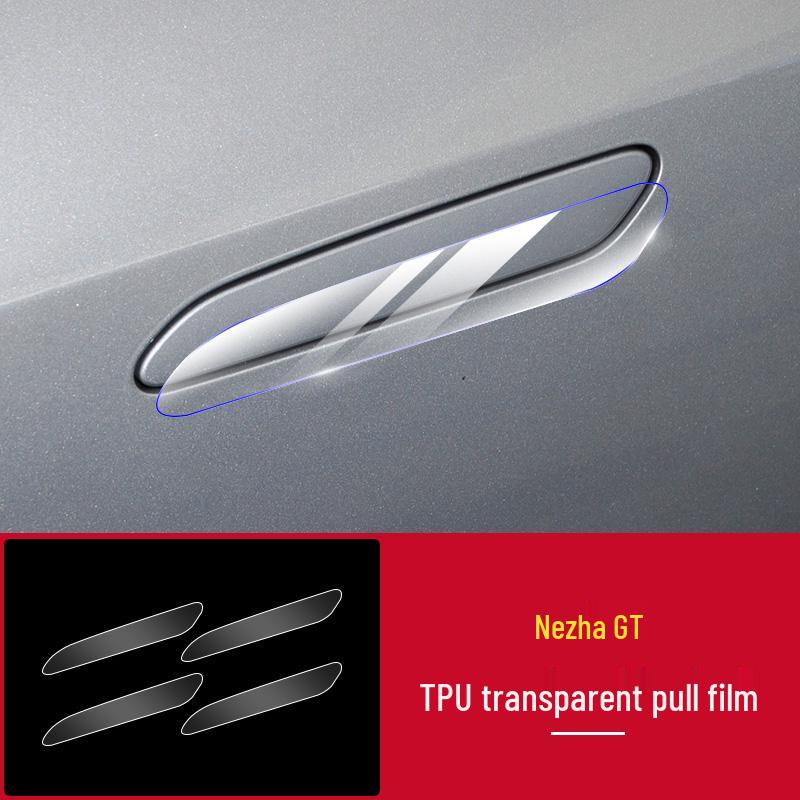 Nezha V S U Car Headlight & B-Pillar Anti-Scratch Protective Film Set