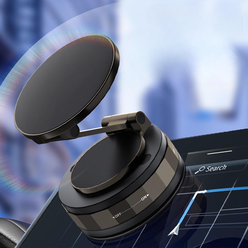1 Pièce support de téléphone portable dédié à ventouse à adsorption sous vide à aspiration magnétique Magsafe rotatif de bureau portable support de voiture navigation