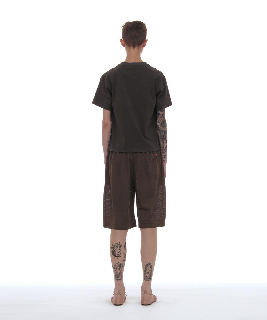 PARTIMENTO WOMEN Pwc Garment Dyed Pocket Tee_Charcoal