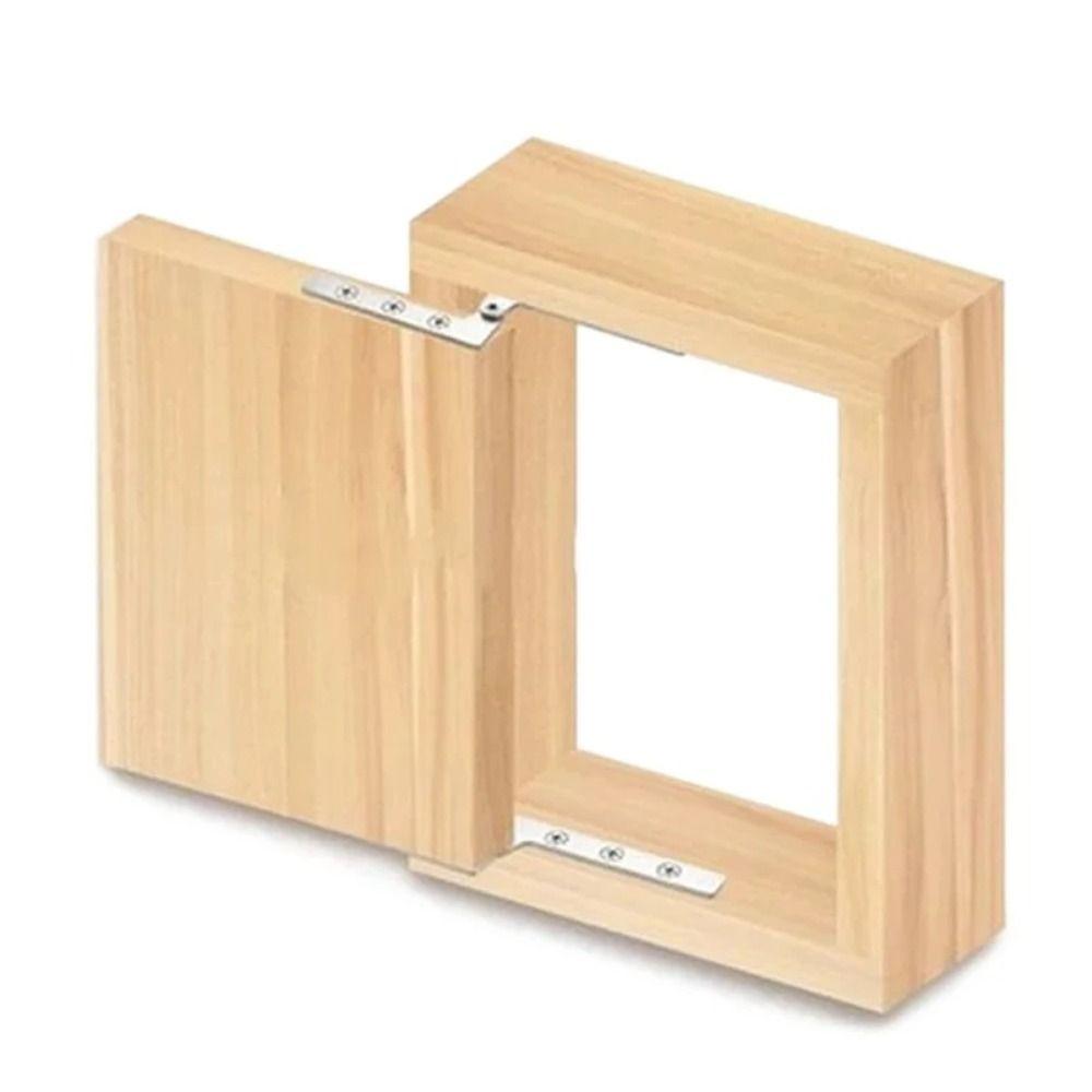 2 Stück Hühnerschnabel Versteckte Scharniere Sieben-Wort Dämpfendes Drehpunkt-Scharnier Unsichtbares Tür-Drehpunkt-Scharnier Möbel