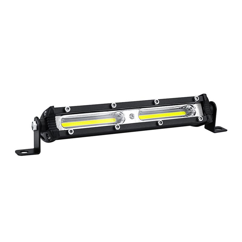 1 lampe de travail à LED pour voiture 12 V 24 V, projecteur à LED, barre lumineuse de travail 6 500 K, bande lumineuse pour voiture, camion, remorque, feu antibrouillard
