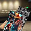 One Piece Luffy Ace Black Soft Phone Cover Case for Samsung Galaxy S25 Edge S21 FE S24 Plus S20 S23 Ultra