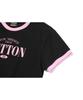 CPGN STUDIO Button Crop Ringer Tea Black