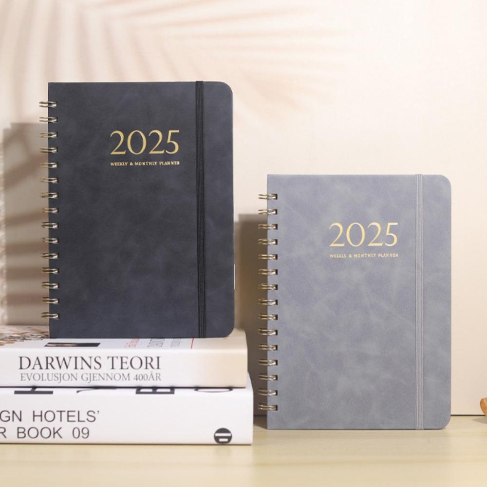 Calendar Schedules Notebooks Hard Cover Journal Daily Planner Notepad Weekly Planner  Activities