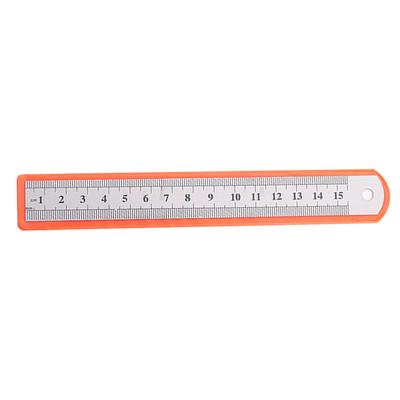 Edelstahl-Lineal, Zentimeterdick, robustes, hochpräzises, mehrzweckiges, gerades Lineal für das Büro