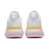 Anta Light Bubble Fabric Abrasion Resistant Breathable Low top Basketball Shoes Men's White Yellow 112221621-1
