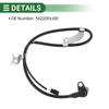 Motoforti Compatible with Suzuki Aelliana 2.3L 2006-2007 ABS Wheel Speed Sensor ABS Sensor Anti