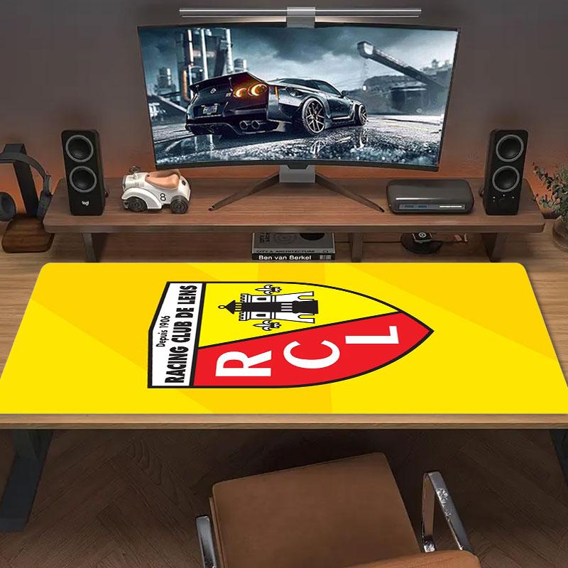 RC Lens Mouse Pad, Large Gaming Desk Mat, Non-slip XXL Mousepad for Laptop & Tablet, Mini PC Playmat with Stitched Edges