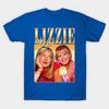 Herren Schwarzes Print-T-Shirt Lizzie McGuire No-Cut Transferpapier Druck Baumwoll-T-Shirt