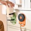 Wall Mounted Folding Cup Holder No Punching Drink Holder Desktop Bottle Rack  Bedroom