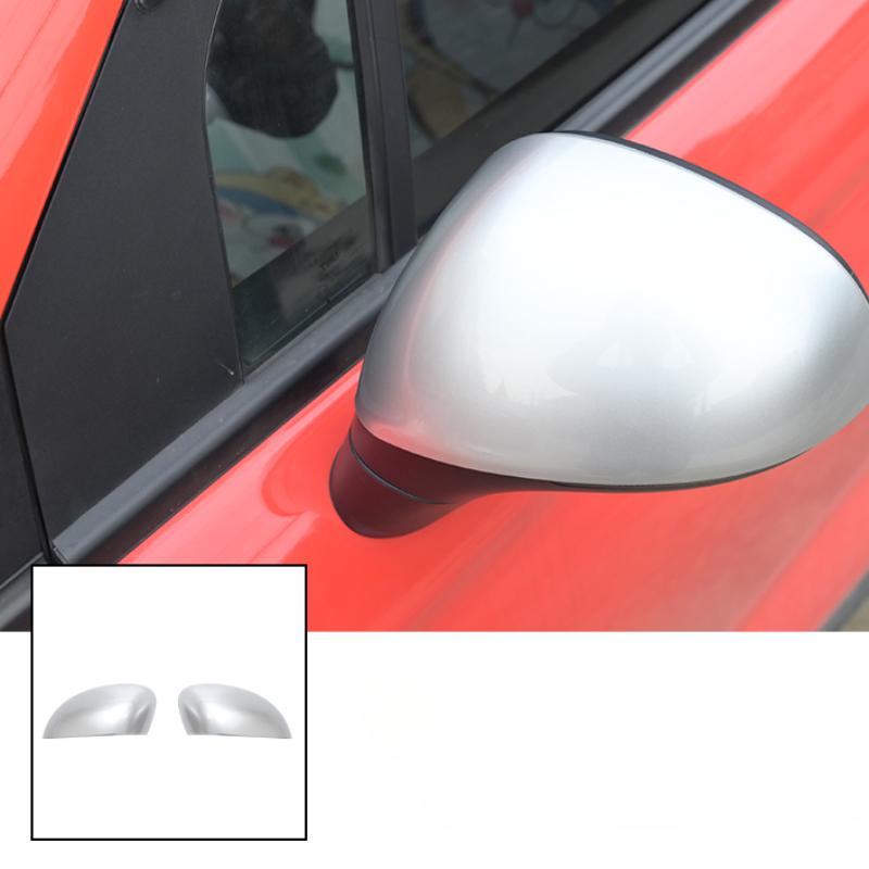 Reversing Mirror Shell Black Rearview Mirror Decorative Body Color Sticker For LEAPMOTOR T03 Front Bar Sticker Car Accessories