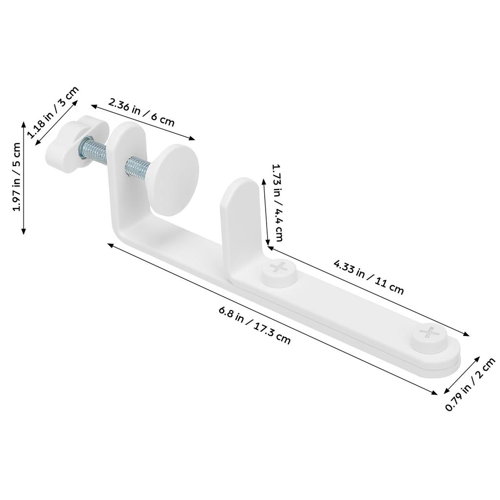 Heavy Duty Iron Hole Board Racks Metal Enamel Coated Fixing Stands Adjustable Punch Free Design for Home Bathroom Desktop