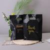 100Pcs Thank You Bag Gift Plastic Shopping Bag Tote Bag 20*30Cm Gift Bag Birthday Wedding Party Favors Candy Cookie Wrapper Bag